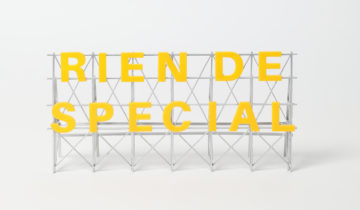 JULIEN BERTHIER –  » RIEN DE SPECIAL « 